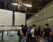 客戶參觀工廠